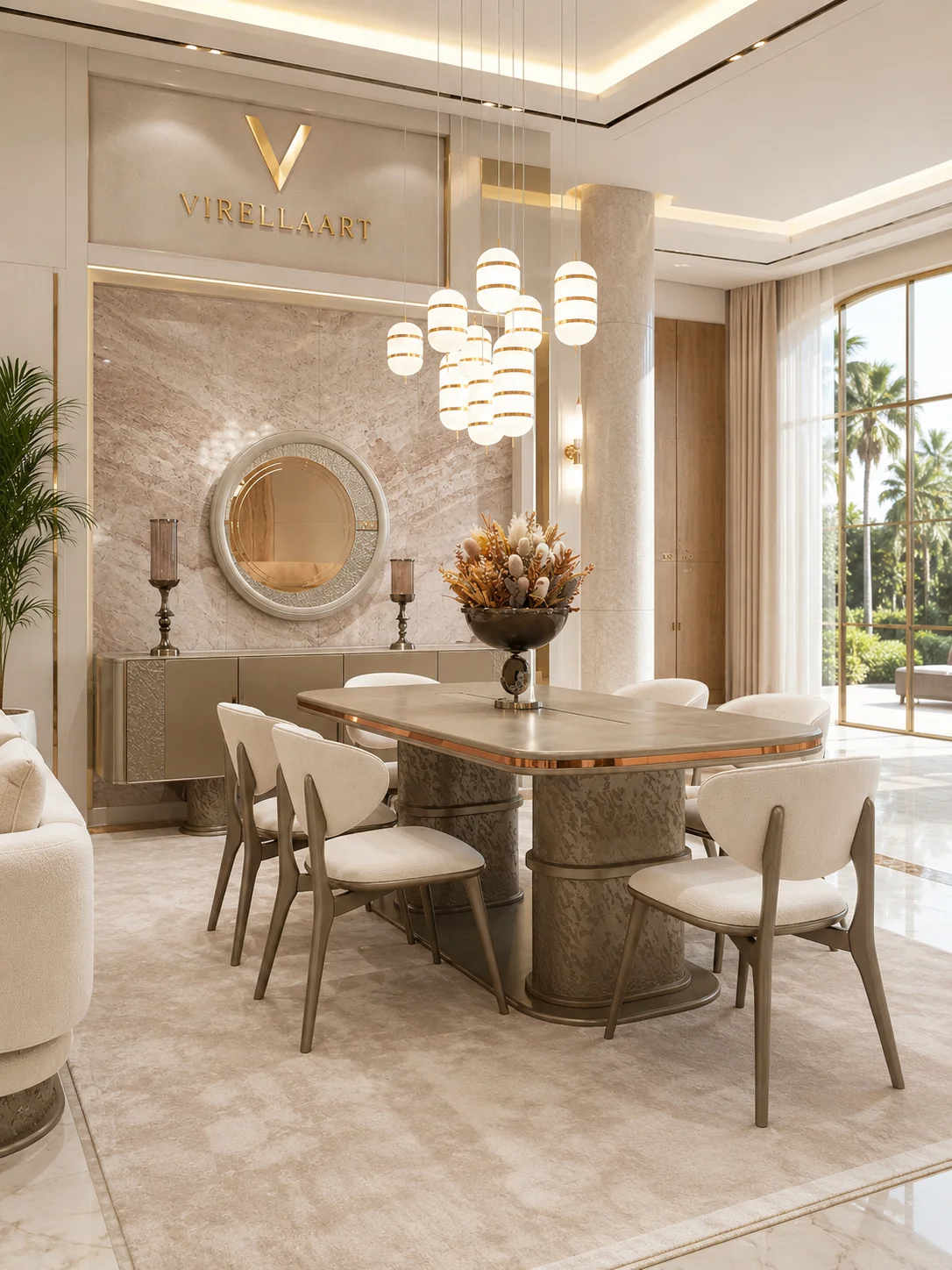VIRELLAART Aspendos Dining Room