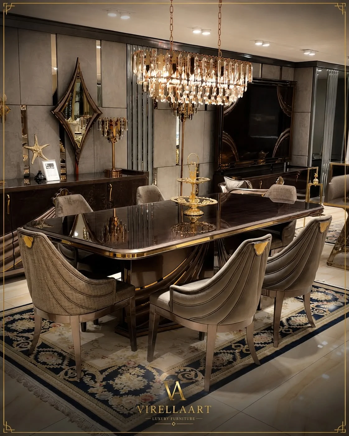 VIRELLAART Shawl Dining Room