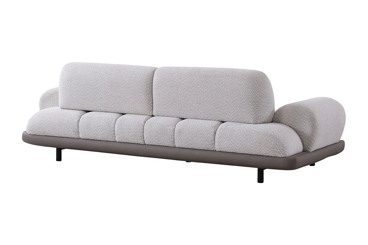 Ibiza three-seat sofa isolated angled product view