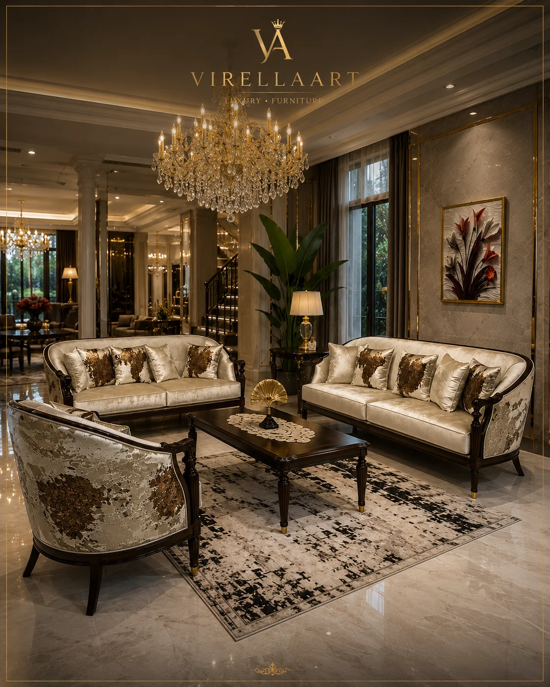 VIRELLAART Lugano Living Room