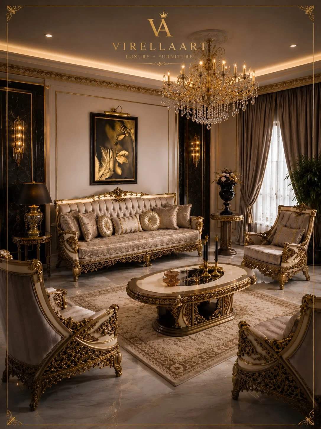 VIRELLAART Milano Living Room