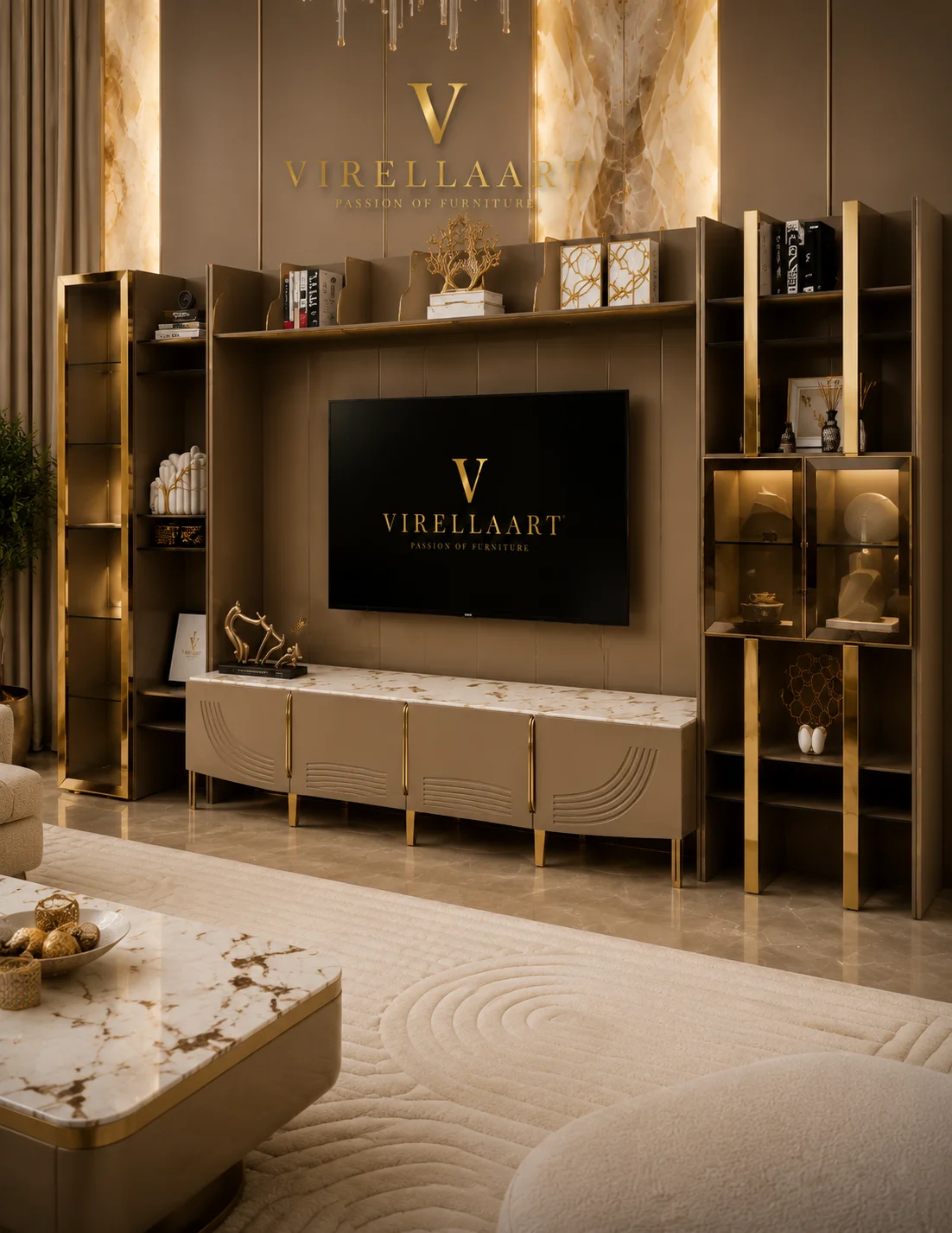 VIRELLAART Moon TV Unit