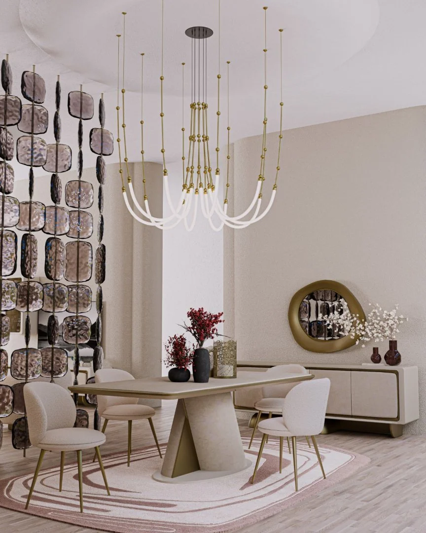 SOHO contemporary dining room furniture set designed for sophisticated homes