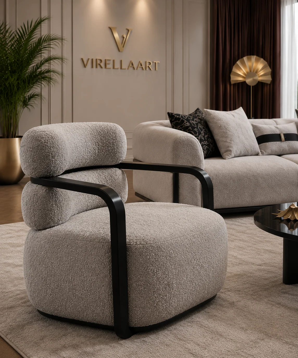 ZENA 3+3+1+1 modern sofa set manufactured by VIRELLAART